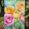 Edge Collections - 11 1/4" X 15 1/2" - Multicolor - Garden Ranunculus Watercolor Garden Flag - 1 Piece